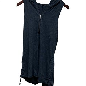 Under Armor Grey Hoodie Tank